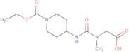 2-({[1-(Ethoxycarbonyl)piperidin-4-yl]carbamoyl}(methyl)amino)acetic acid