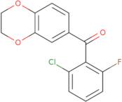 6-(2-Chloro-6-fluorobenzoyl)-2,3-dihydro-1,4-benzodioxine