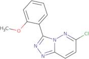 6-Chloro-3-(2-methoxyphenyl)-[1,2,4]triazolo[4,3-b]pyridazine