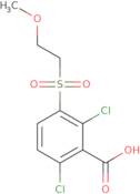 2,6-Dichloro-3-(2-methoxyethanesulfonyl)benzoic acid