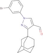 3-Adamantan-1-yl-1-(3-bromo-phenyl)-1H-pyrazole-4-carbaldehyde