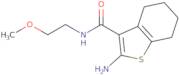 2-Amino-N-(2-methoxyethyl)-4,5,6,7-tetrahydro-1-benzothiophene-3-carboxamide