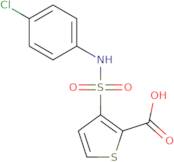 3-[(4-Chlorophenyl)sulfamoyl]thiophene-2-carboxylic acid