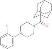 adamantanyl 4-(2-fluorophenyl)piperazinyl ketone