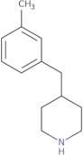 4-[(3-Methylphenyl)methyl]piperidine