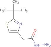 2-(2-(tert-Butyl)thiazol-4-yl)acetohydrazide