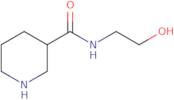 N-(2-Hydroxyethyl)piperidine-3-carboxamide