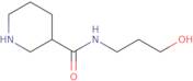 N-(3-Hydroxypropyl)piperidine-3-carboxamide