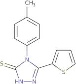 4-(4-Methylphenyl)-5-(thiophen-2-yl)-4H-1,2,4-triazole-3-thiol