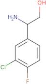 (2S)-2-Amino-2-(3-chloro-4-fluorophenyl)ethan-1-ol