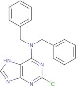 N,N-dibenzyl-2-chloro-9H-purin-6-amine