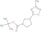 1-Boc-3-(3-methyl-1,2,4-oxadiazol-5-yl)pyrrolidine