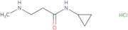 N-Cyclopropyl-3-(methylamino)propanamide hydrochloride