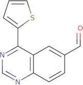 4-(Thiophen-2-yl)quinazoline-6-carbaldehyde