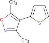 3,5-Dimethyl-4-(thiophen-2-yl)isoxazole