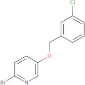 2-Bromo-5-[(3-chlorophenyl)methoxy]pyridine