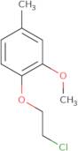 1-(2-Chloroethoxy)-2-methoxy-4-methylbenzene