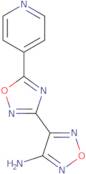 4-(5-Pyridin-4-yl-[1,2,4]oxadiazol-3-yl)-furazan-3-ylamine