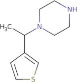 1-[1-(Thiophen-3-yl)ethyl]piperazine