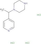1-(1-Pyridin-4-yl-ethyl)-piperazine trihydrochloride