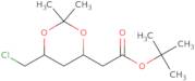 tert-Butyl 2-((4R,6R)-6-(chloromethyl)-2,2-dimethyl-1.3-dioxan-4-yl)acetate