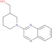 (1-Quinoxalin-2-yl-piperidin-3-yl)-methanol