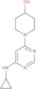 1-(6-Cyclopropylamino-pyrimidin-4-yl)-piperidin-4-ol