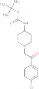 {1-[2-(4-Chloro-phenyl)-2-oxo-ethyl]-piperidin-4-yl}-carbamic acid tert-butyl ester