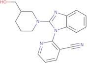 2-[2-(3-Hydroxymethyl-piperidin-1-yl)-benzoimidazol-1-yl]-nicotinonitrile