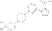 tert-Butyl 4-(6-(2-acetyl-1H-pyrrol-1-yl)pyridin-2-yl)piperazine-1-carboxylate