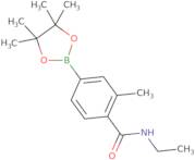 N-Ethyl-2-methyl-4-(4,4,5,5-tetramethyl-1,3,2-dioxaborolan-2-yl)benzamide