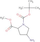 1-tert-Butyl 2-methyl (2R,4R)-4-aminopyrrolidine-1,2-dicarboxylate