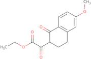 Ethyl 2-(6-methoxy-1-oxo-1,2,3,4-tetrahydronaphthalen-2-yl)-2-oxoacetate