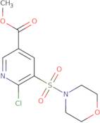 Methyl 6-chloro-5-(morpholine-4-sulfonyl)pyridine-3-carboxylate
