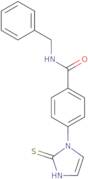N-Benzyl-4-(2-sulfanyl-1H-imidazol-1-yl)benzamide