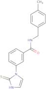 N-[(4-Methylphenyl)methyl]-3-(2-sulfanyl-1H-imidazol-1-yl)benzamide