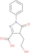 4-(2-Hydroxyethyl)-5-oxo-1-phenyl-4,5-dihydro-1H-pyrazole-3-carboxylic acid