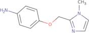4-[(1-Methyl-1H-imidazol-2-yl)methoxy]aniline