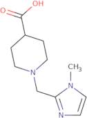 1-[(1-Methyl-1H-imidazol-2-yl)methyl]piperidine-4-carboxylic acid