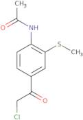 N-[4-(2-Chloroacetyl)-2-(methylsulfanyl)phenyl]acetamide