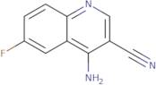4-Amino-6-fluoroquinoline-3-carbonitrile