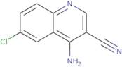 4-Amino-6-chloroquinoline-3-carbonitrile