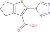 2-(1H-1,2,3,4-Tetrazol-1-yl)-4H,5H,6H-cyclopenta[b]thiophene-3-carboxylic acid