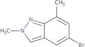 5-Bromo-2,7-dimethyl-2H-indazole