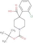 1-Boc-4-(2-chlorophenyl)-4-carboxypiperidine