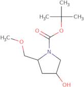 tert-Butyl (2R,4R)-4-hydroxy-2-(methoxymethyl)pyrrolidine-1-carboxylate