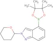2-(Tetrahydro-2H-pyran-2-yl)-4-(4,4,5,5-tetramethyl-1,3,2-dioxaborolan-2-yl)-2H-indazole