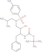 [(1S,2R)-1-Benzyl-2-hydroxy-3-[isobutyl-[(4-aminophenyl)sulfonyl]amino]propyl]carbamic acid tert-butyl ester-d9