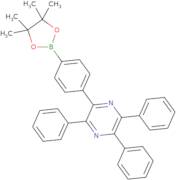 2,3,5-Triphenyl-6-(4-(4,4,5,5-tetramethyl-1,3,2-dioxaborolan-2-yl)phenyl)pyrazine