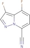 3,4-Difluoropyrazolo[1,5-a]pyridine-7-carbonitrile